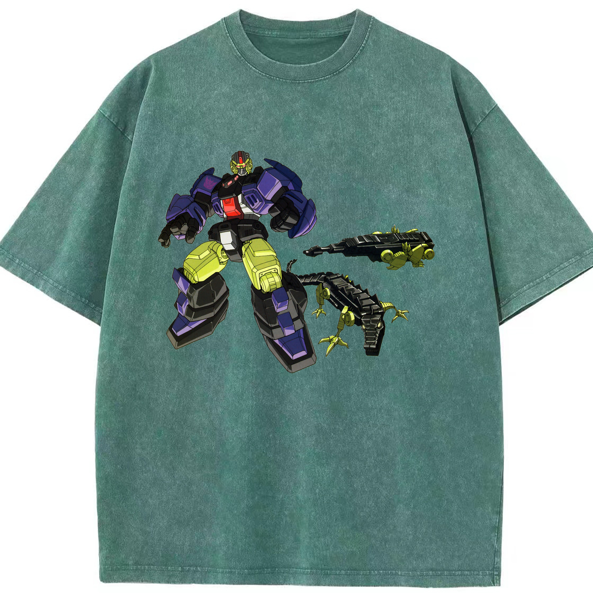 （画像用）  綿100% ヴィンテージ風 半袖Tシャツ（フロントプリント）